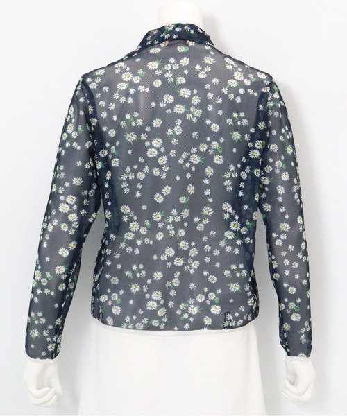 archivio（アルチビオ）の「＜LADIES>メッシュ花柄ブルゾン（ブルゾン・レディース・ネイビー/ホワイト/ピンク・L/M/S）」の10枚目の写真