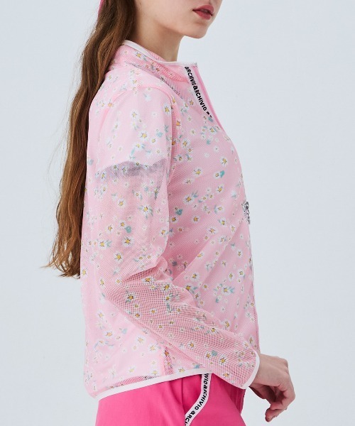 archivio（アルチビオ）の「＜LADIES>メッシュ花柄ブルゾン（ブルゾン・レディース・ネイビー/ホワイト/ピンク・L/M/S）」の18枚目の写真