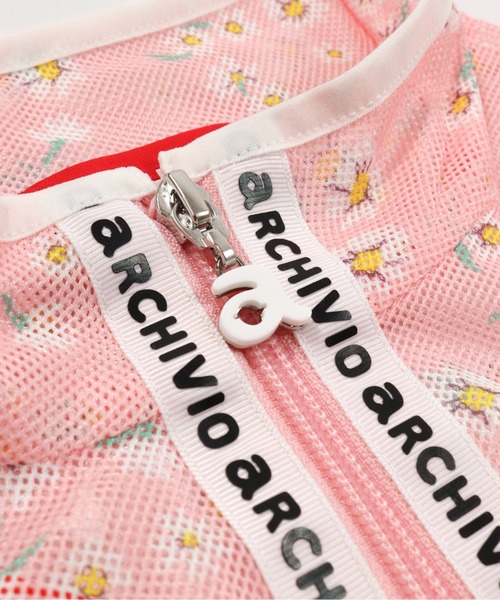 archivio（アルチビオ）の「＜LADIES>メッシュ花柄ブルゾン（ブルゾン・レディース・ネイビー/ホワイト/ピンク・L/M/S）」の5枚目の写真
