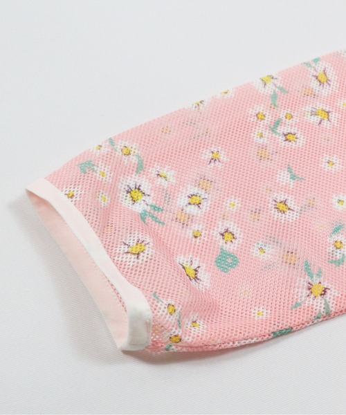 archivio（アルチビオ）の「＜LADIES>メッシュ花柄ブルゾン（ブルゾン・レディース・ネイビー/ホワイト/ピンク・L/M/S）」の6枚目の写真