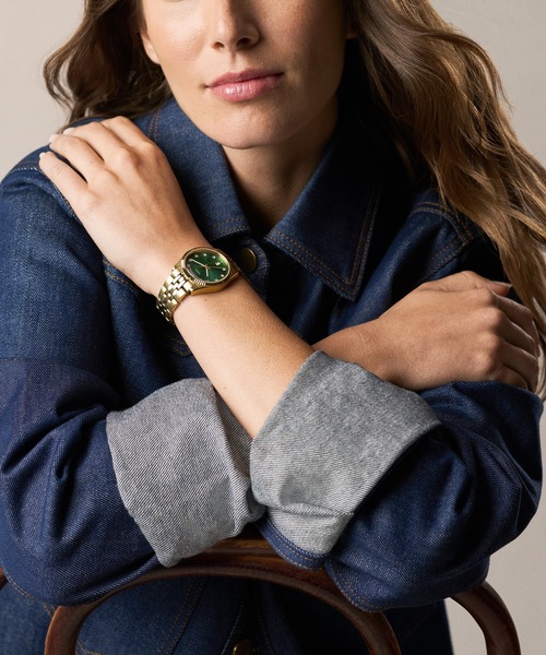 FOSSIL(フォッシル)の「フォッシル 腕時計 レディース アナログ ステンレス ES5460(アナログ腕時計・レディース・ゴールド・FREE)」の2枚目の写真