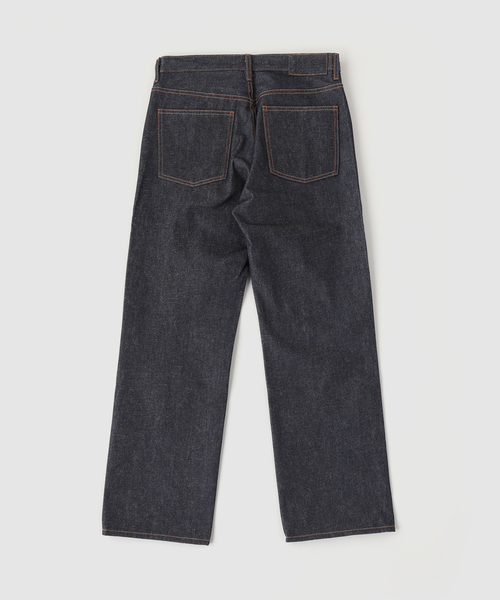 WISM(ウィズム)の「With A Beginner’s Mind / ウィズ ア ビギナーズ マインド Studio Denim(デニムパンツ・メンズ・ネイビー/ブラック・34/30/32)」の6枚目の写真