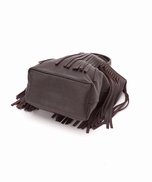 LE TALON（ルタロン）の「MILLELA FIRENZE/ミレッラ FRINGE TOTE（トートバッグ・レディース・ブラウン/ベージュ・FREE）」の10枚目の写真