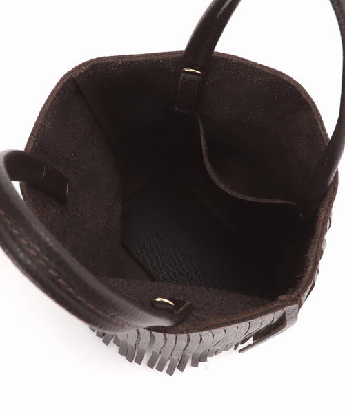 LE TALON（ルタロン）の「MILLELA FIRENZE/ミレッラ FRINGE TOTE（トートバッグ・レディース・ブラウン/ベージュ・FREE）」の12枚目の写真