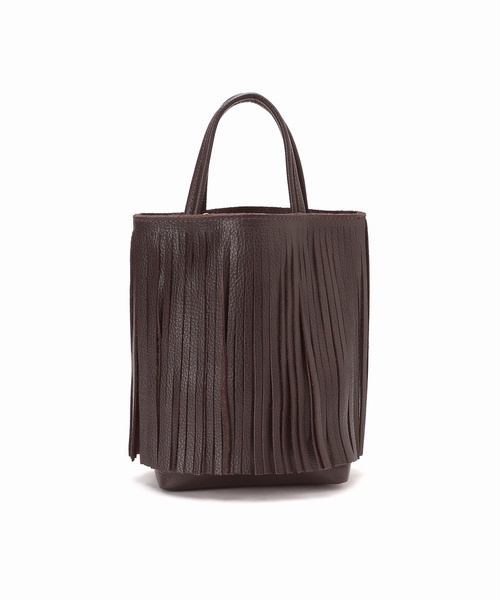 LE TALON（ルタロン）の「MILLELA FIRENZE/ミレッラ FRINGE TOTE（トートバッグ・レディース・ブラウン/ベージュ・FREE）」の16枚目の写真