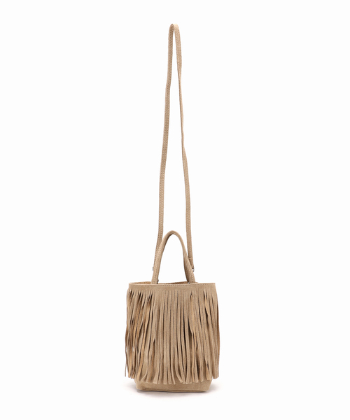 LE TALON（ルタロン）の「MILLELA FIRENZE/ミレッラ FRINGE TOTE（トートバッグ・レディース・ブラウン/ベージュ・FREE）」の20枚目の写真