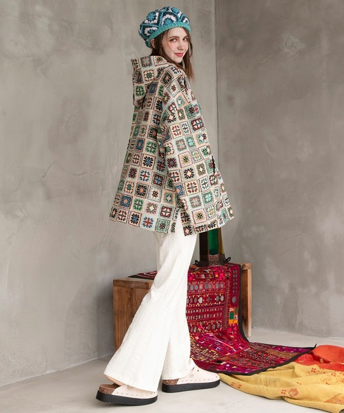 チャイハネ(チャイハネ)の「【チャイハネ】スタッズサンダル(サンダル・レディース・ベージュ/カーキ・M/L)」の6枚目の写真