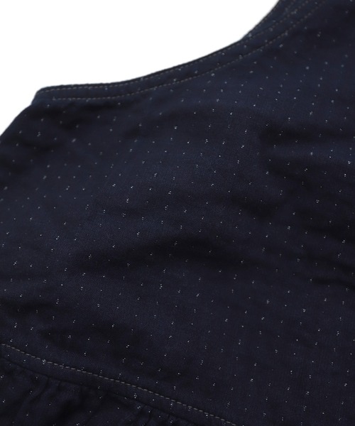 OMNIGOD womens / オムニゴッド] オリジナルインディゴダブルガーゼ