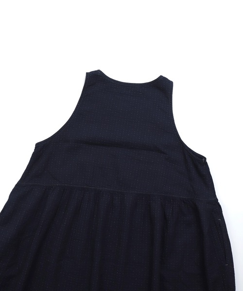 OMNIGOD womens / オムニゴッド] オリジナルインディゴダブルガーゼ