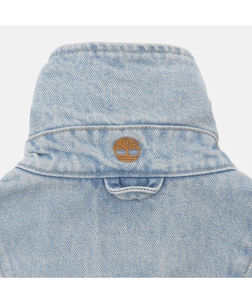 Timberland(ティンバーランド)の「コーデュロイ カラード デニム ジャケット ユニセックス(デニムジャケット・メンズ・ライトブルー・X-LARGE/SMALL/MEDIUM/LARGE)」の6枚目の写真