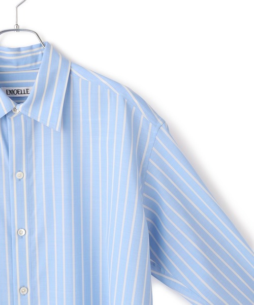 ADAM ET ROPE'(アダムエロペ)の「【EMOELLE】サマーウールシャツ(シャツ/ブラウス・レディース・ブルー系その他4・FREE)」の6枚目の写真