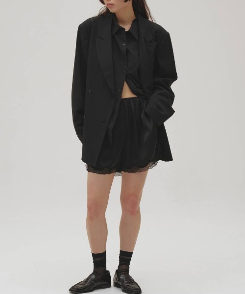TODAYFUL(トゥデイフル)の「【TODAYFUL/トゥデイフル】Twill Double Jacket/ツイルダブルジャケット(テーラードジャケット・レディース・グレイッシュベージュ/ブラック/ブルー系その他・38/36)」の7枚目の写真