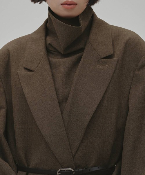 TODAYFUL(トゥデイフル)の「【TODAYFUL/トゥデイフル】Twill Double Jacket/ツイルダブルジャケット(テーラードジャケット・レディース・グレイッシュベージュ/ブラック/ブルー系その他・38/36)」の11枚目の写真