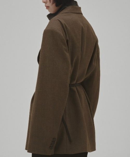 TODAYFUL(トゥデイフル)の「【TODAYFUL/トゥデイフル】Twill Double Jacket/ツイルダブルジャケット(テーラードジャケット・レディース・グレイッシュベージュ/ブラック/ブルー系その他・38/36)」の17枚目の写真