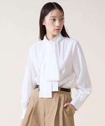 TIARA（ティアラ）の「ボウタイハイネックボタンブラウス（シャツ/ブラウス）」