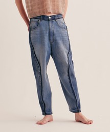 Iroquois（イロコイ）の「TWISTED 3D SAROUEL（デニムパンツ）」