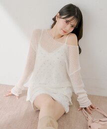 2wayリボンティアードミニワンピース（ワンピース）｜Chico（チコ）の