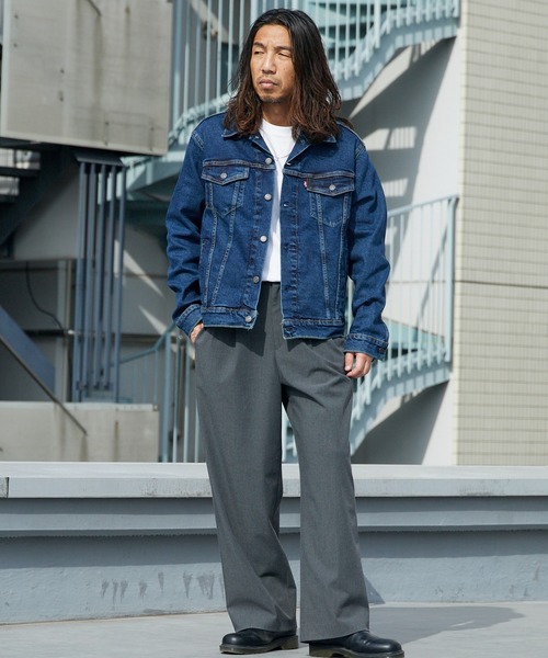 Levi's(リーバイス)の「LEVI'S/リーバイス THE TRUCKER JAKETS 2026 秋服 2026年秋冬 冬服(デニムジャケット・メンズ・ブルー・M/L/XL)」の21枚目の写真