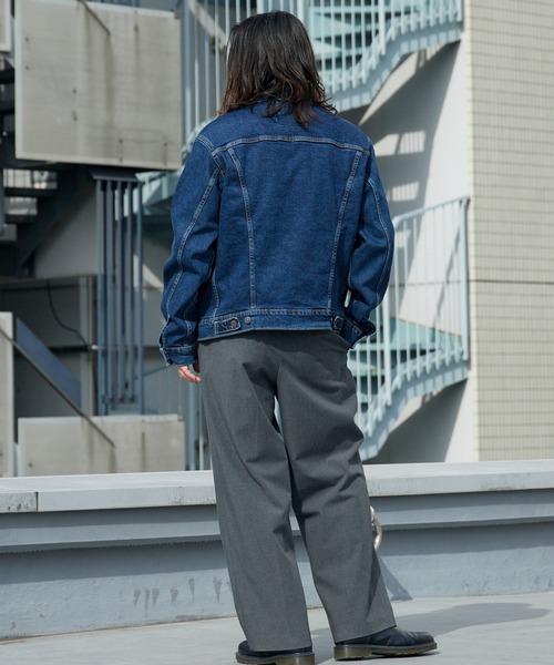 Levi's(リーバイス)の「LEVI'S/リーバイス THE TRUCKER JAKETS 2026 秋服 2026年秋冬 冬服(デニムジャケット・メンズ・ブルー・M/L/XL)」の19枚目の写真