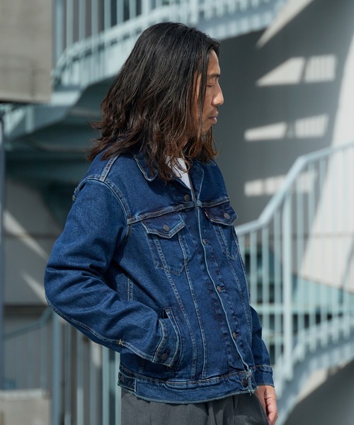Levi's(リーバイス)の「LEVI'S/リーバイス THE TRUCKER JAKETS 2026 秋服 2026年秋冬 冬服(デニムジャケット・メンズ・ブルー・M/L/XL)」の17枚目の写真