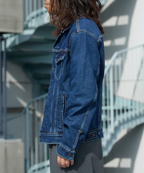 Levi's(リーバイス)の「LEVI'S/リーバイス THE TRUCKER JAKETS 2026 秋服 2026年秋冬 冬服(デニムジャケット・メンズ・ブルー・M/L/XL)」の12枚目の写真