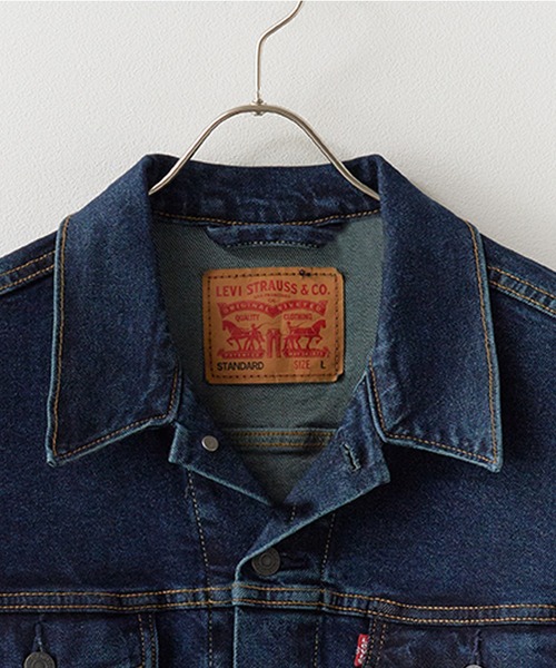 Levi's(リーバイス)の「LEVI'S/リーバイス THE TRUCKER JAKETS 2026 秋服 2026年秋冬 冬服(デニムジャケット・メンズ・ブルー・M/L/XL)」の10枚目の写真