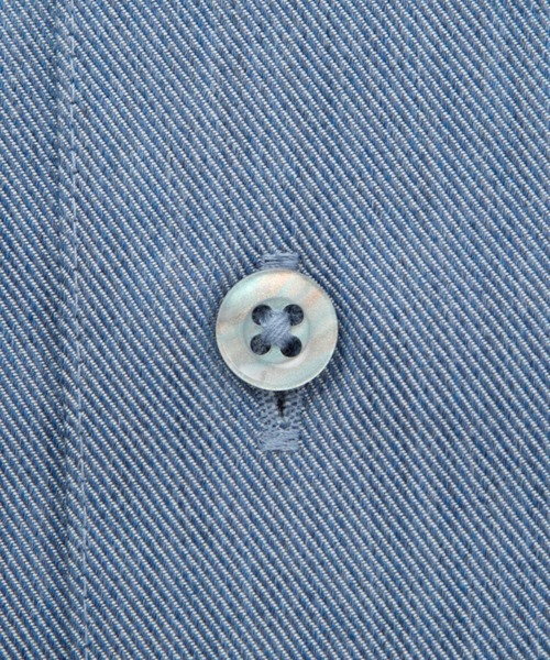 TOKYO SHIRTS(トウキョウシャツ)の「【超形態安定】 形態安定ノンアイロン ボタンダウン 長袖ビジネスワイシャツ(大きいサイズ・長いサイズ)(ビジネスシャツ・メンズ・ブルー・首回り39cm-裄丈88cm/首回り41cm-裄丈90cm/首回り45cm-裄丈86cm/首回り42cm-裄丈90cm/首回り47cm-裄丈90cm/首回り47cm-裄丈86cm/首回り45cm-裄丈90cm/首回り45cm-裄丈82cm/首回り43cm-裄丈90cm)」の4枚目の写真