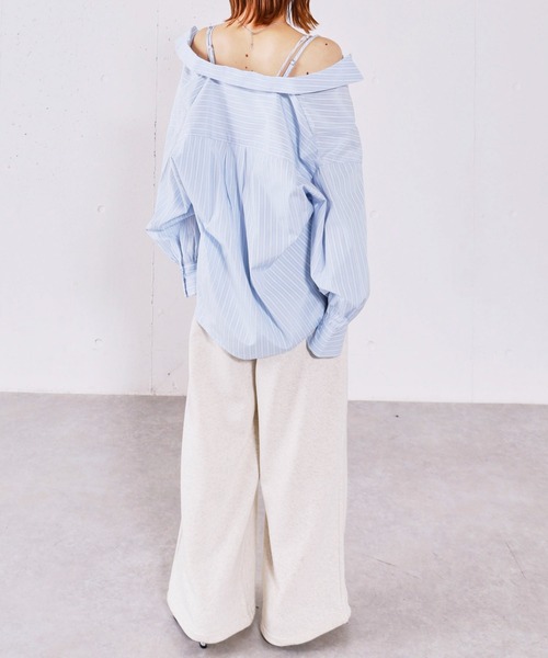 archives（アルシーヴ）の「センタータックワイドスウェットパンツ（スウェットパンツ・レディース・オートミール/グレー・MEDIUM）」の19枚目の写真