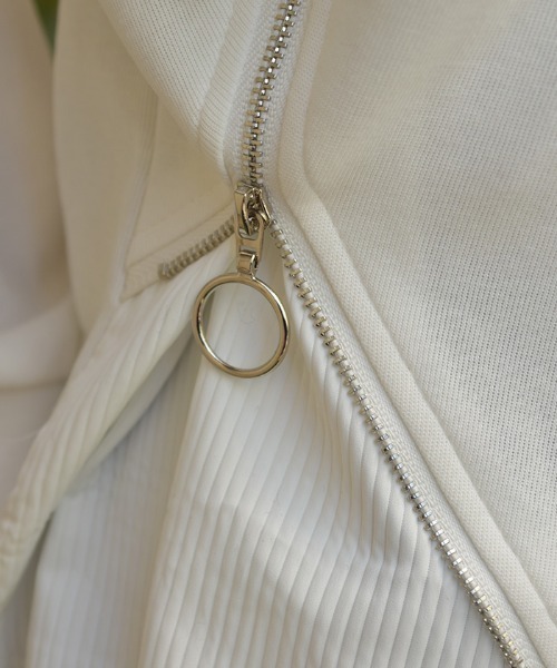 axes femme（アクシーズファム）の「変形ジッププルオーバー（Tシャツ/カットソー・レディース・ホワイト・FREE）」の19枚目の写真