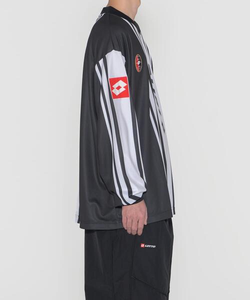 LOTTO（ロット）の「LOTTO　CALCIO ST LONG-SLEEVE GAME SHIRTS（Tシャツ/カットソー・メンズ・ブラック・XX-LARGE/X-LARGE/LARGE/MEDIUM）」の9枚目の写真