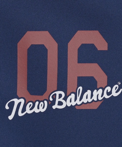 NEW BALANCE(ニューバランス)の「ポンチフルジップジャージジャケット(ジャージ・キッズ・ネイビー/ブラック・130/140/150/160)」の7枚目の写真