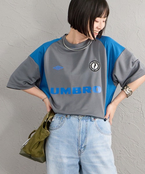 UMBRO/アンブロ] 別注 メッシュ切り替え ゲームシャツ（Tシャツ