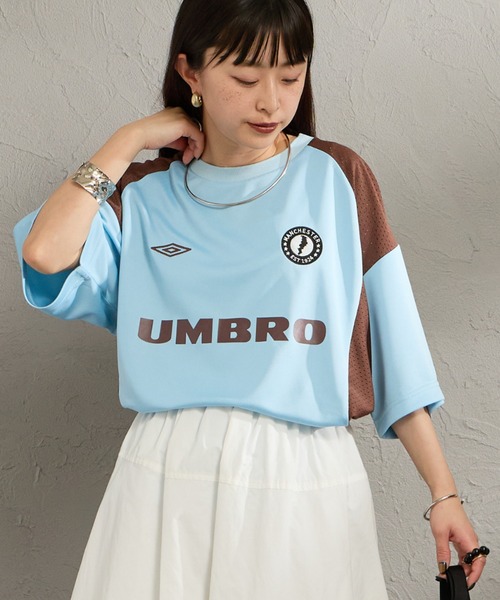 UMBRO/アンブロ] 別注 メッシュ切り替え ゲームシャツ（Tシャツ