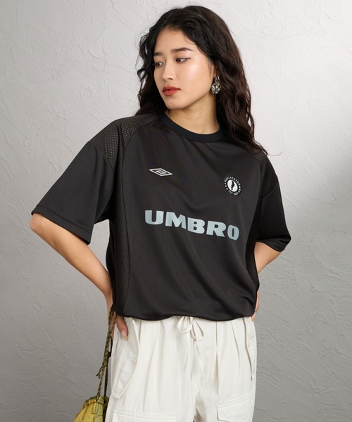 WEB先行予約】[UMBRO/アンブロ] 別注 メッシュ切り替え ゲームシャツ