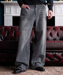 Regen Glanz（レーゲングランツ）の「vintage wash straight denim pants / ヴィンテージウォッシュストレートデニムパンツ（デニムパンツ）」