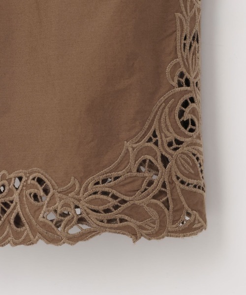 LOWRYS FARM（ローリーズファーム）の「カットワークレースパンツ　657446（その他パンツ・レディース・オフホワイト/ブラック/ブラウン・FREE）」の15枚目の写真