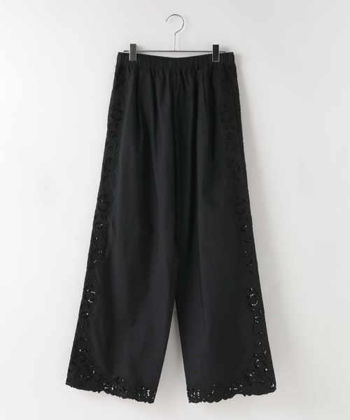 LOWRYS FARM(ローリーズファーム)の「カットワークレースパンツ 657446(その他パンツ・レディース・オフホワイト/ブラック/ブラウン・FREE)」の19枚目の写真