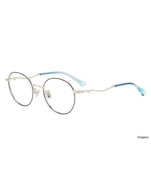 Zoff(ゾフ)の「Zoff|ちいかわ【ハチワレモデル】ボストン型メガネ|軽量 眼鏡 伊達めがね 度付き(レンズ交換券付) 度あり 度なし メンズ レディース ユニセックス おしゃれ 読書(メガネ・レディース・ネイビー・FREE)」の12枚目の写真