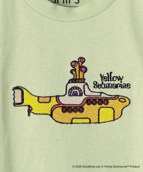 SHIPS（シップス）の「SHIPS KIDS:80～90cm /【THE BEATLES（ザ・ビートルズ）】半袖 Tシャツ（Tシャツ/カットソー・キッズ・ネイビー/ライトグリーン/オフホワイト/ライトブルー・90/80）」の7枚目の写真