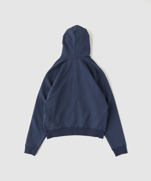 Simply complicated フーディ パーカー サイズ1 SimplyComplicated/シンプリーコンプリケイテッド COLLEGE ZIP HOODIE