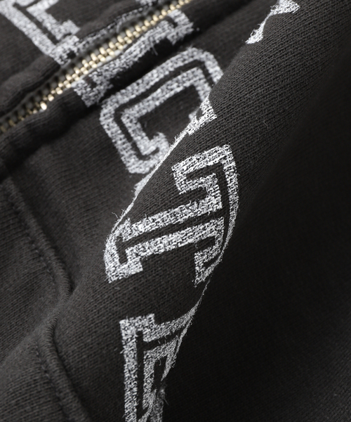 SimplyComplicated/シンプリーコンプリケイテッド COLLEGE ZIP HOODIE