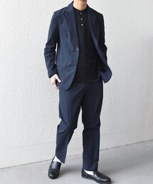 SHIPS any（シップス エニィ）の「SHIPS any:〈撥水 軽量 ストレッチ〉SOLOTEX(R) シアサッカー セットアップ スーツ 26SS◆（スーツセット）」