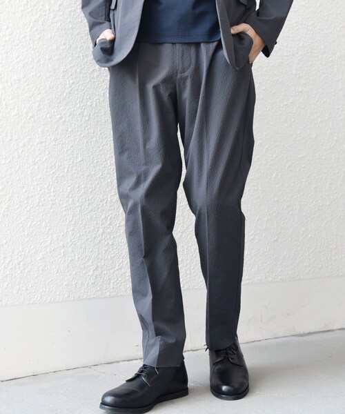 SHIPS any:〈撥水/軽量/ストレッチ〉SOLOTEX(R) シアサッカー