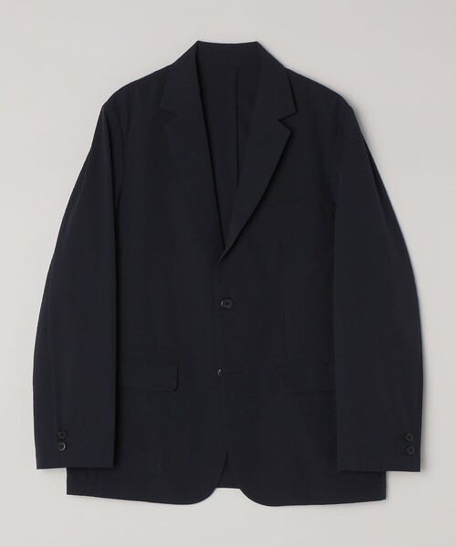 as\"on ジップアップ SHIPS any:〈撥水/軽量/ストレッチ〉SOLOTEX(R) シアサッカー