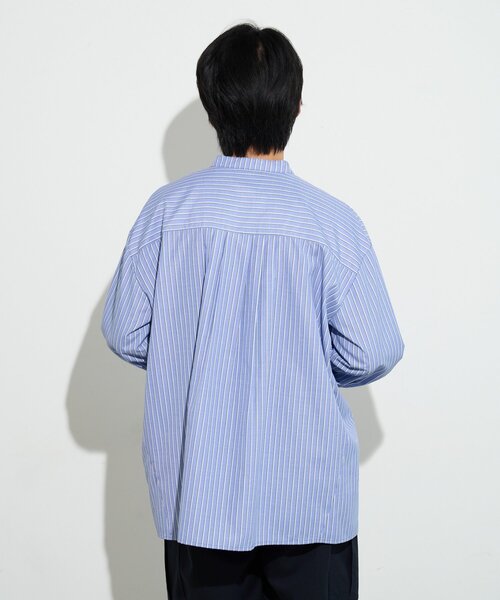 BIRTHDAY BAR（バースデイバー）の「【B-DAY STORE】カフスブラウス　メンズ（シャツ/ブラウス・メンズ・ブルー/ネイビー/イエロー・0）」の7枚目の写真