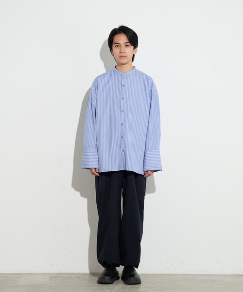 BIRTHDAY BAR（バースデイバー）の「【B-DAY STORE】カフスブラウス　メンズ（シャツ/ブラウス・メンズ・ブルー/ネイビー/イエロー・0）」の11枚目の写真