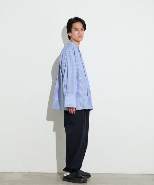 BIRTHDAY BAR（バースデイバー）の「【B-DAY STORE】カフスブラウス　メンズ（シャツ/ブラウス・メンズ・ブルー/ネイビー/イエロー・0）」の14枚目の写真