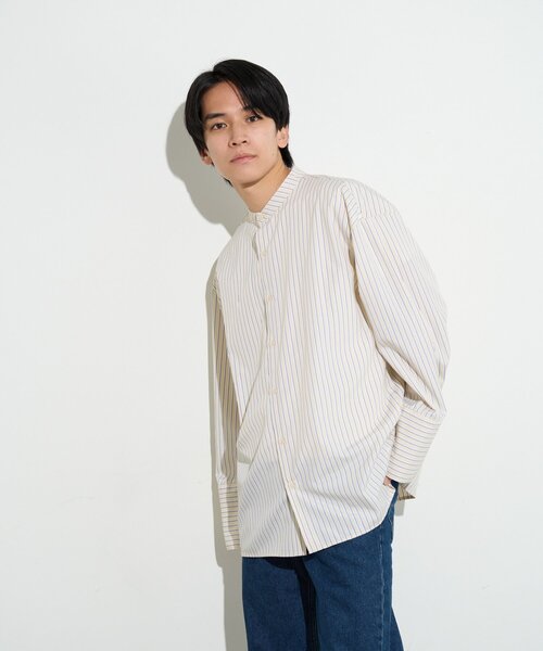 BIRTHDAY BAR（バースデイバー）の「【B-DAY STORE】カフスブラウス　メンズ（シャツ/ブラウス・メンズ・ブルー/ネイビー/イエロー・0）」の18枚目の写真