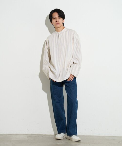 BIRTHDAY BAR（バースデイバー）の「【B-DAY STORE】カフスブラウス　メンズ（シャツ/ブラウス・メンズ・ブルー/ネイビー/イエロー・0）」の20枚目の写真