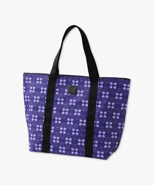 ANNA SUI(アナスイ)の「ローズ&ハート柄 保冷・保温バッグ(大)(エコバッグ/サブバッグ・レディース・パープル・FREE)」の1枚目の写真